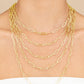Sterling Silver Large Elongated Paperclip Chain Necklace
