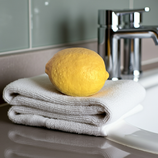 Lemon-shaped Soap, Goat Milk Based