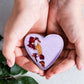 CBD -  5 Hearts Shaped Shower Steamers/ fizzies with CBD - in a Gift Box - Can be personalized. (THC free)