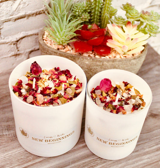 New Beginnings Intention Candle