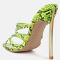 Nightclub Ready Strappy Stiletto Heel Sandals