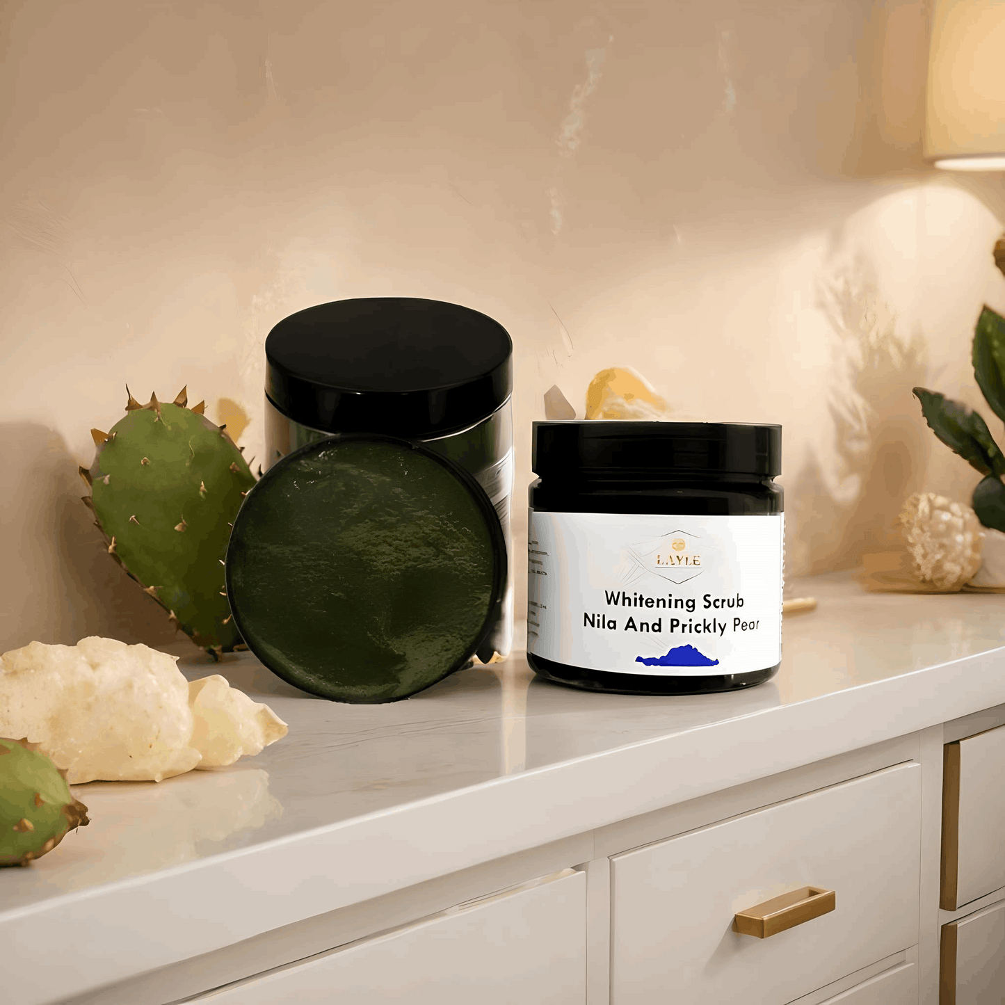 Nila & Prickly Pear Scrub – Reveal Radiant, Silky Skin 💙🌵✨