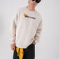 Noble Stance Oversized Sweatshirt: Artistic Heart & Dog Graphic