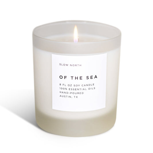 Of The Sea - Signature Candle (Eucalyptus + Lavender + Peppermint)