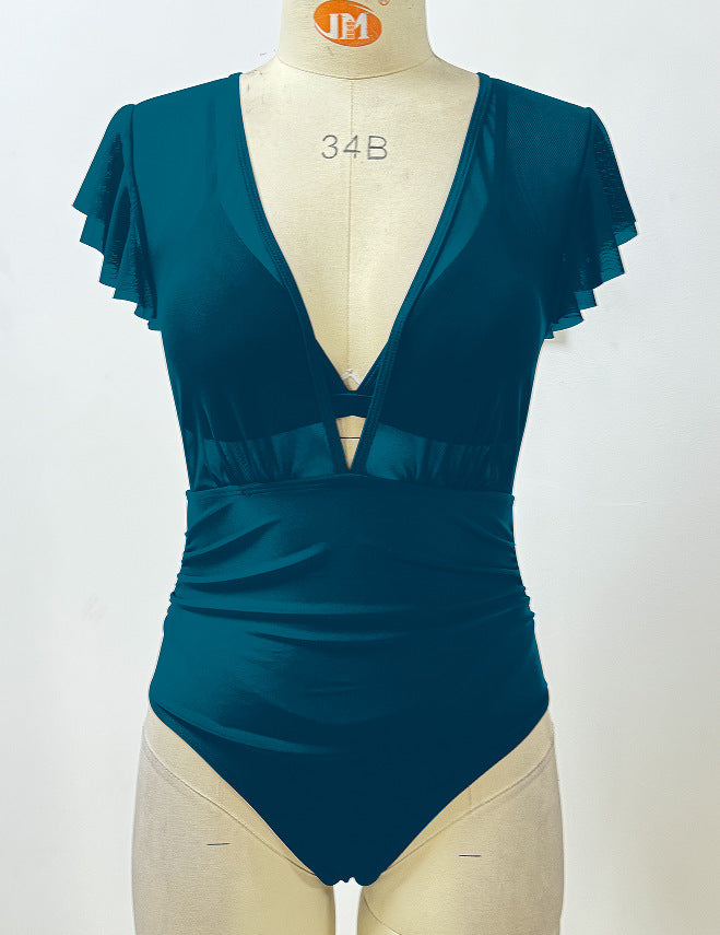 Triangle One Piece Swimsuit