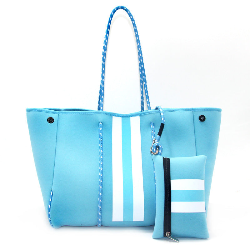 Neoprene Perforated Beach Bucket Bag