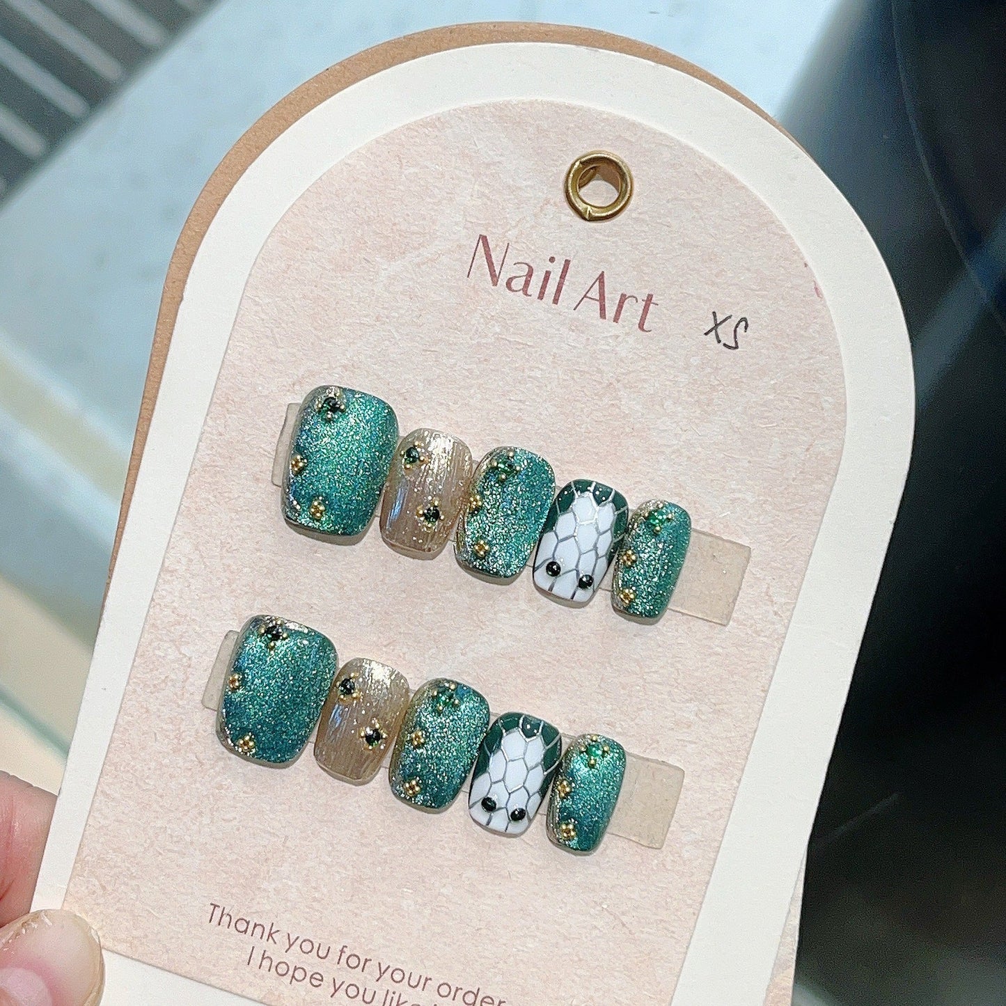 Handmade press on nails fake nails removable