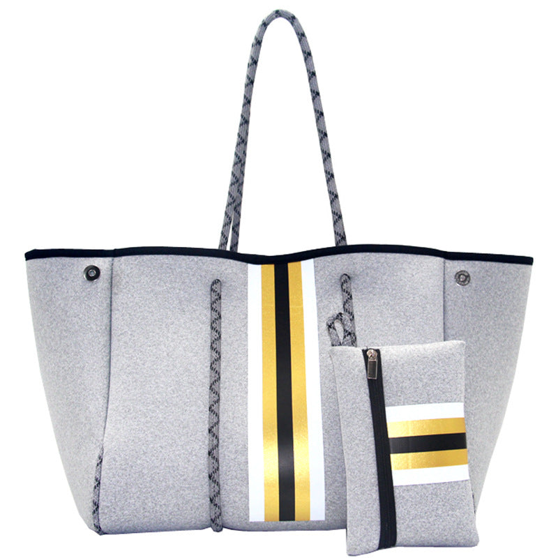 Neoprene Perforated Beach Bucket Bag