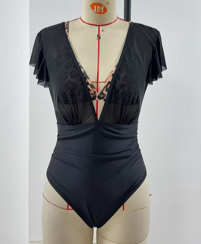 Triangle One Piece Swimsuit