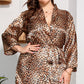 Silk Print Nightgown