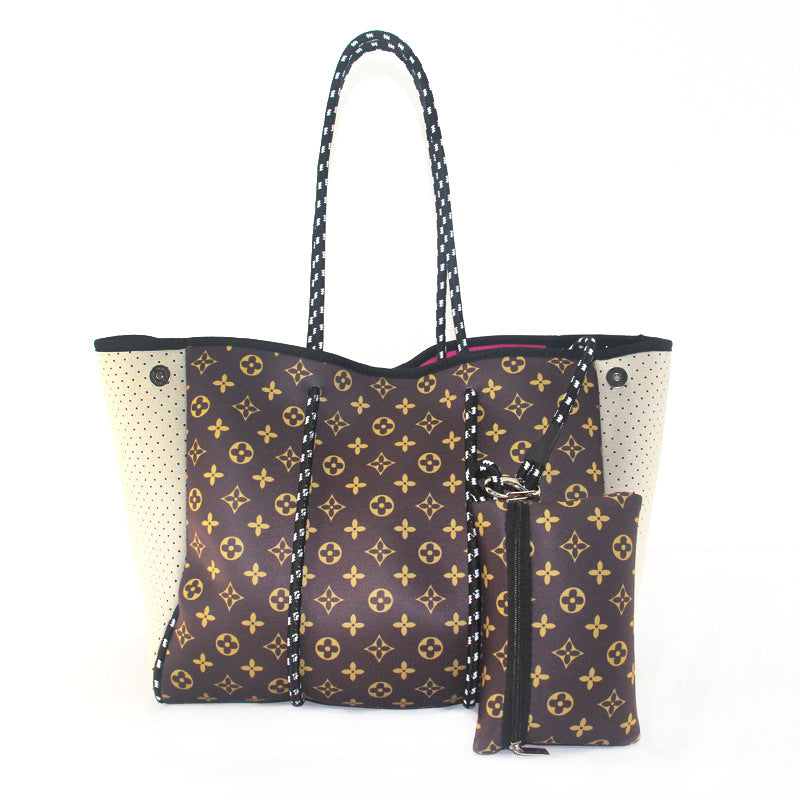 Neoprene Perforated Beach Bucket Bag
