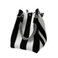 Woven Bucket Bag – Fashion Knit Handbag