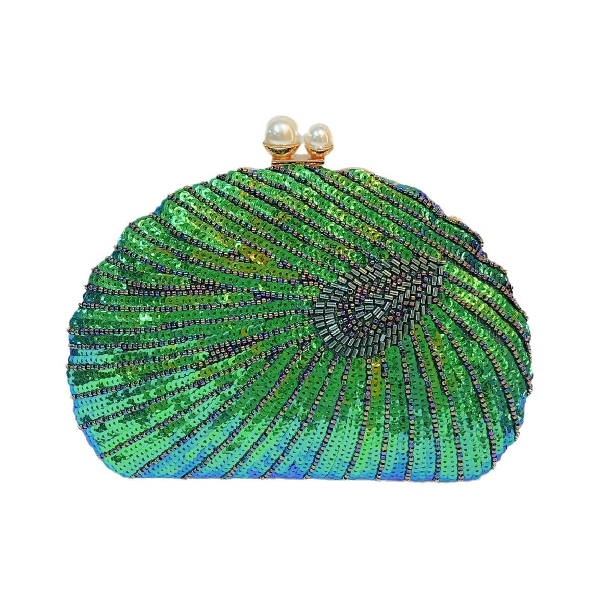 Elegant Retro Craft Beaded Evening Bag