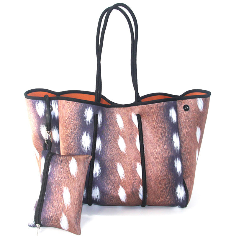 Neoprene Perforated Beach Bucket Bag