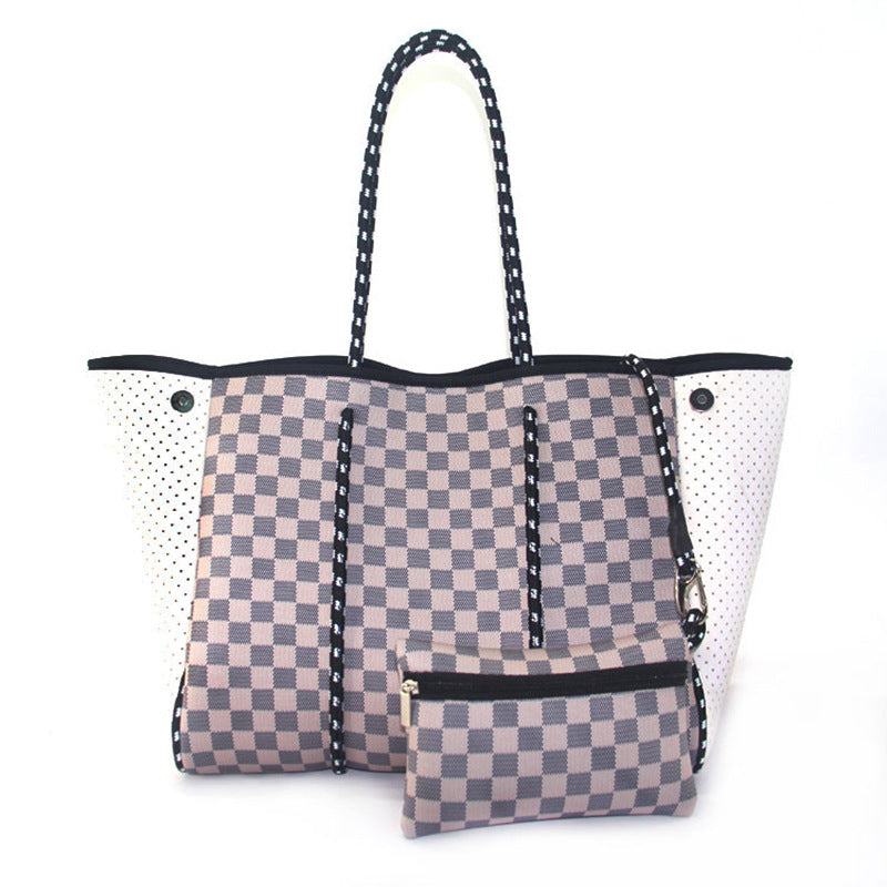 Neoprene Perforated Beach Bucket Bag