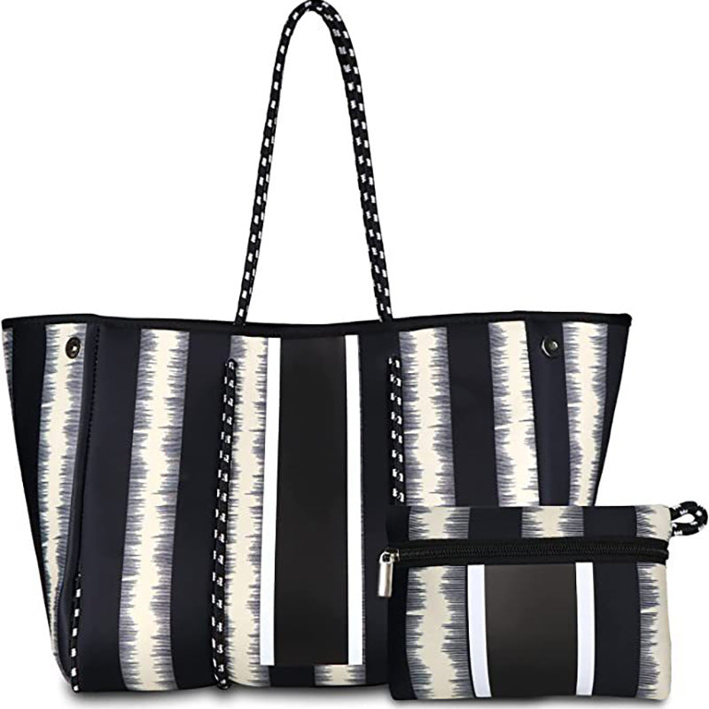 Neoprene Perforated Beach Bucket Bag