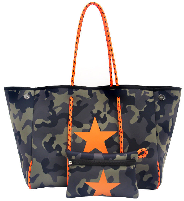 Neoprene Perforated Beach Bucket Bag