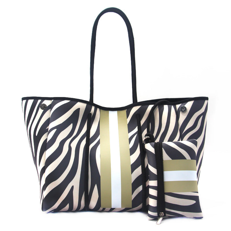 Neoprene Perforated Beach Bucket Bag