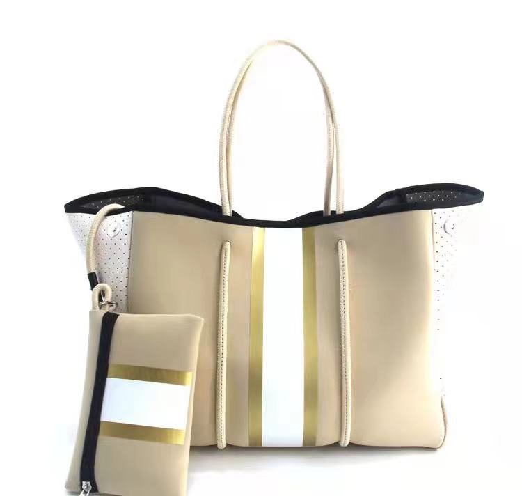 Neoprene Perforated Beach Bucket Bag