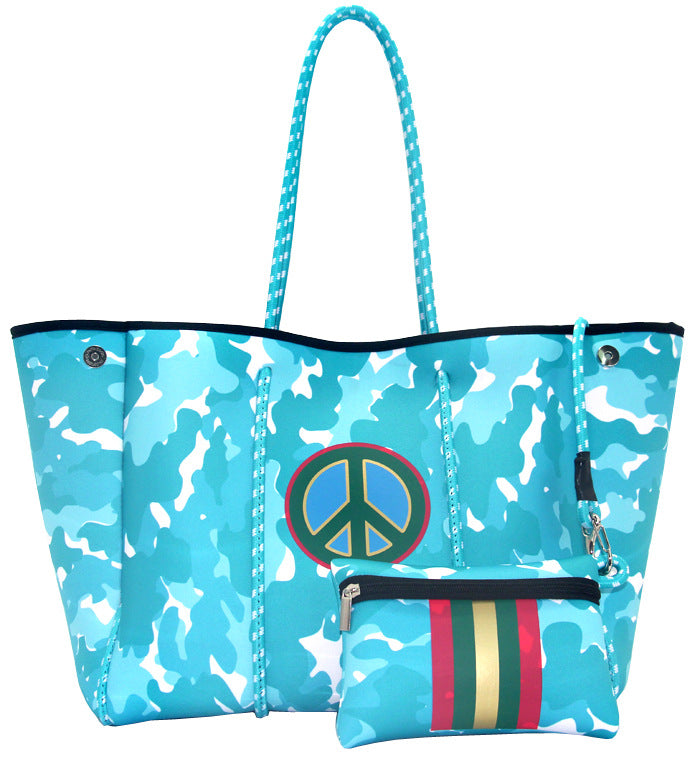 Neoprene Perforated Beach Bucket Bag
