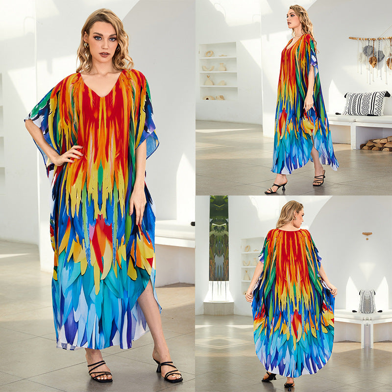 Cover up Vacation Maxi Dress