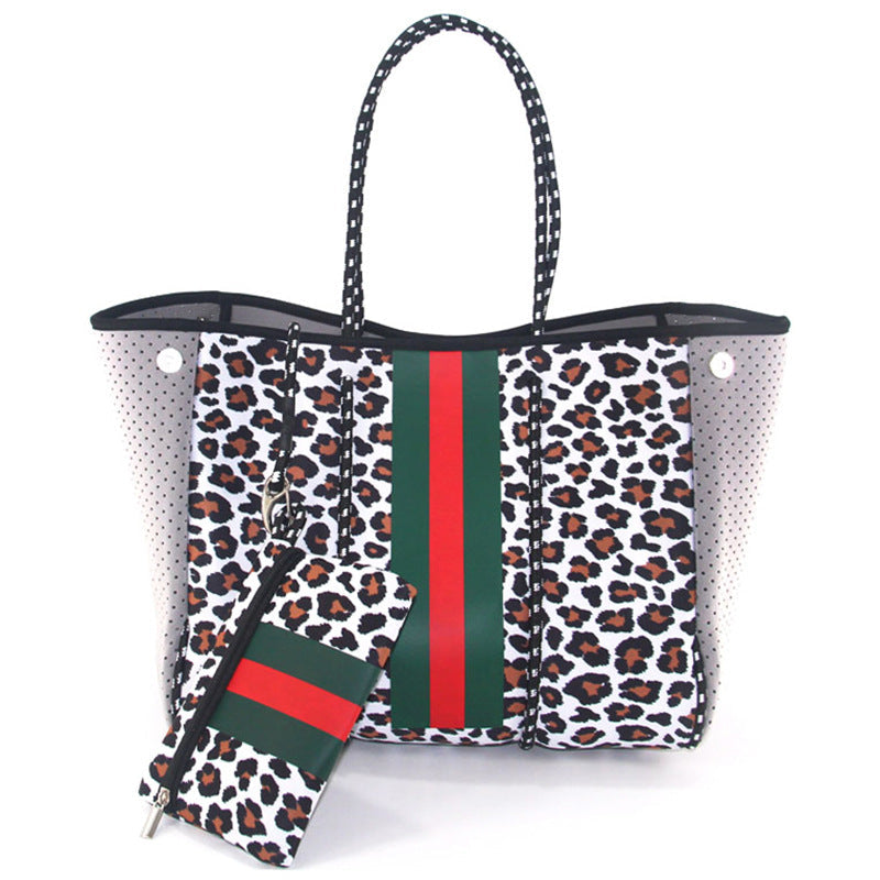 Neoprene Perforated Beach Bucket Bag