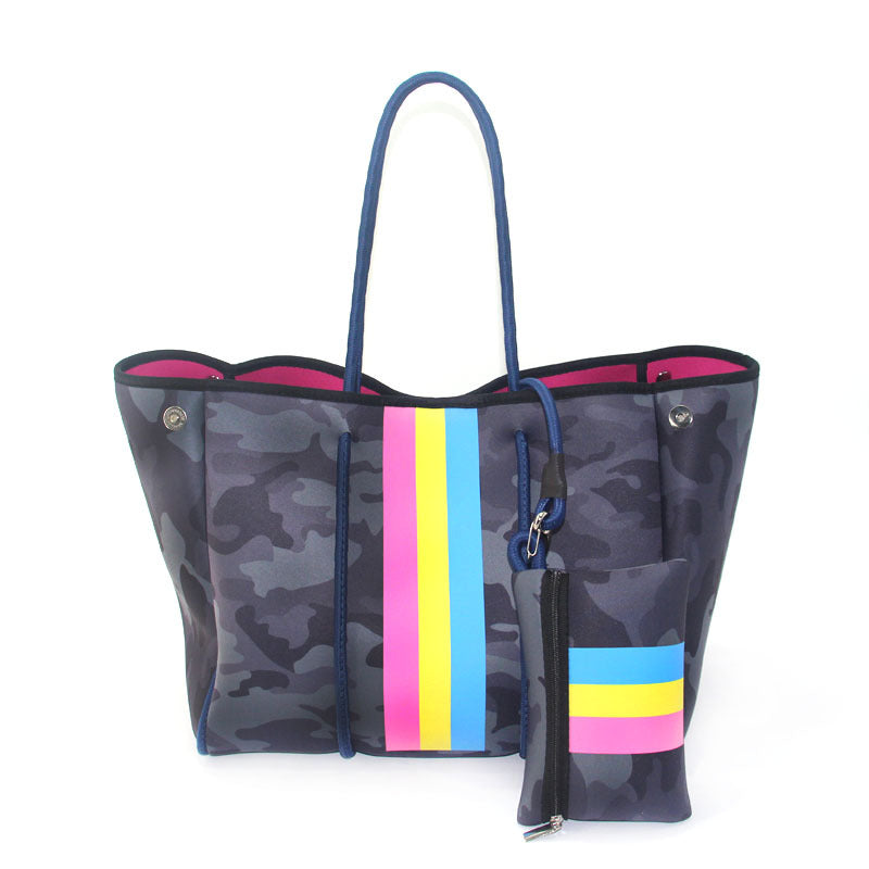 Neoprene Perforated Beach Bucket Bag