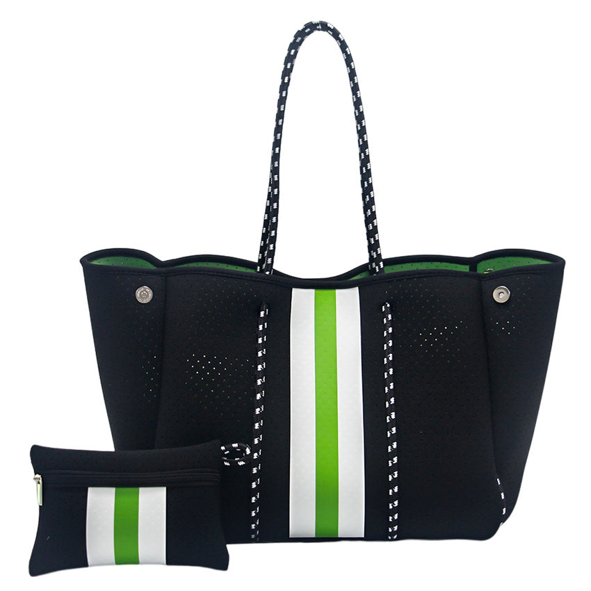 Neoprene Perforated Beach Bucket Bag