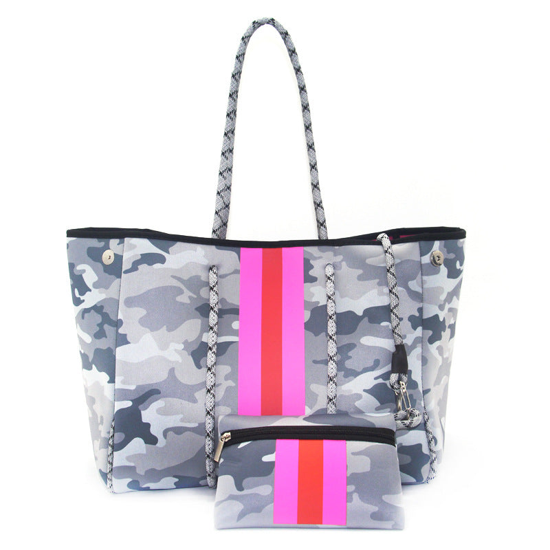 Neoprene Perforated Beach Bucket Bag