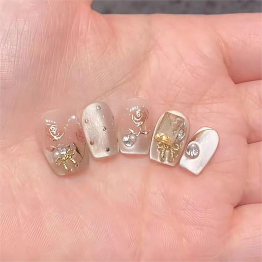Handmade press on nails fake nails removable