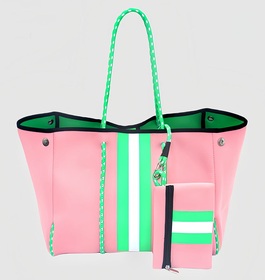 Neoprene Perforated Beach Bucket Bag