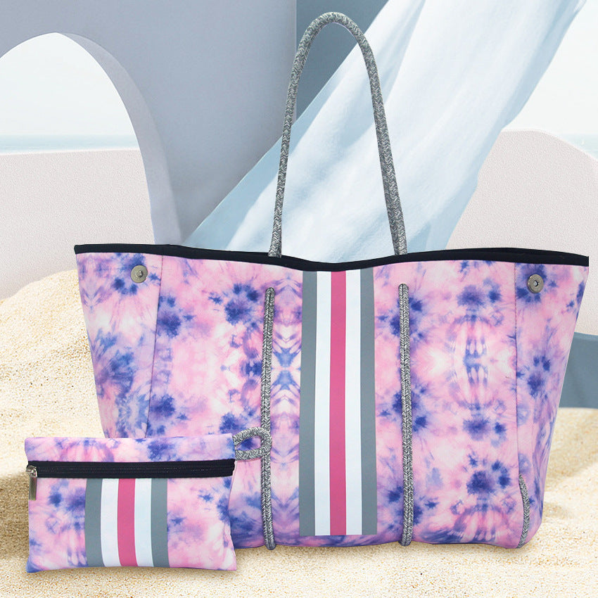 Neoprene Perforated Beach Bucket Bag