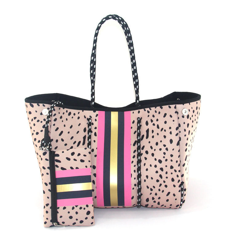 Neoprene Perforated Beach Bucket Bag