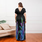 Bohemian Long Silk Dress