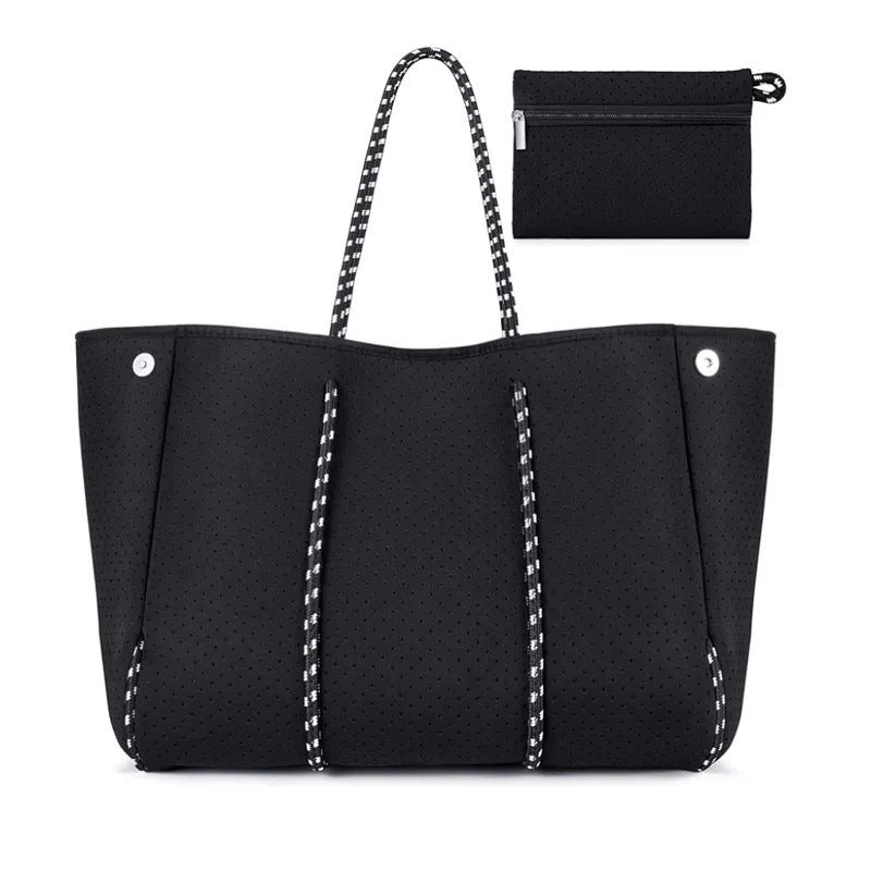 Neoprene Perforated Beach Bucket Bag