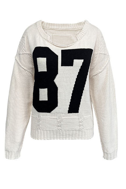 “Game Played” Casual Sweater