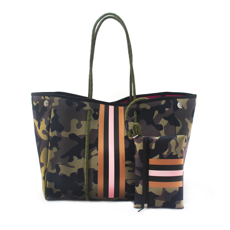 Neoprene Perforated Beach Bucket Bag