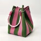 Woven Bucket Bag – Fashion Knit Handbag