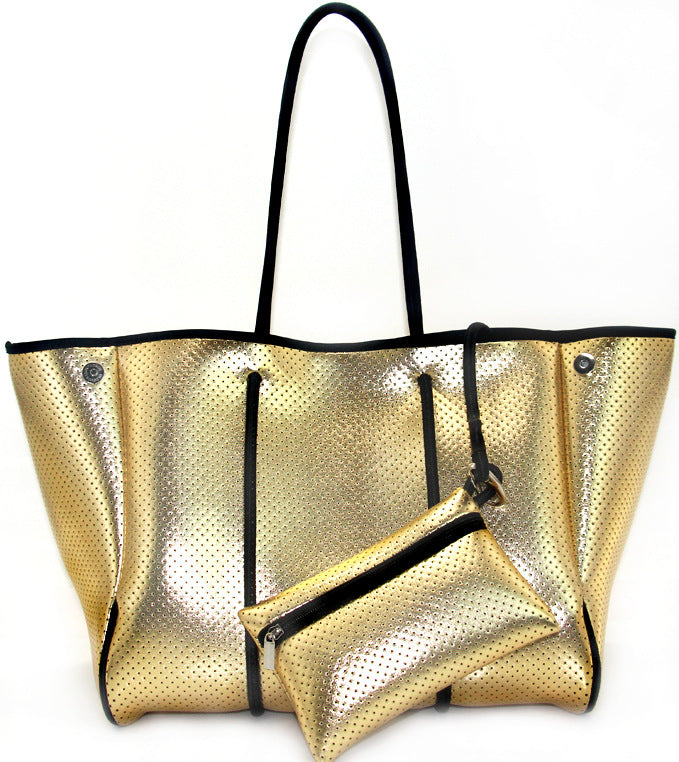 Neoprene Perforated Beach Bucket Bag