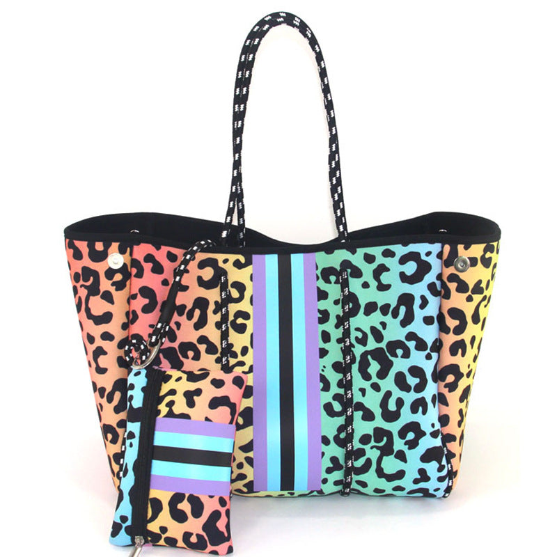 Neoprene Perforated Beach Bucket Bag