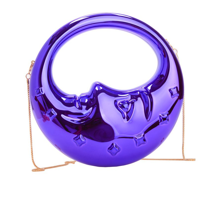 Acrylic Moon Shaped Bag