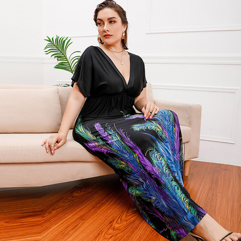 Bohemian Long Silk Dress