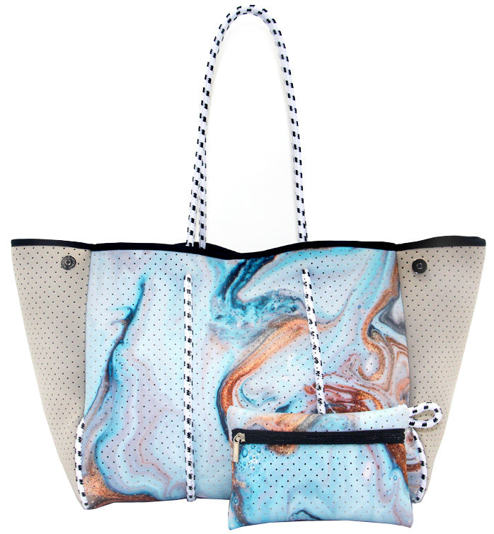 Neoprene Perforated Beach Bucket Bag