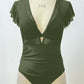 Triangle One Piece Swimsuit