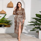 Silk Print Nightgown