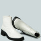 Oxman Zip-Up Ankle Boot
