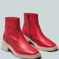 Oxman Zip-Up Ankle Boot