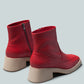Oxman Zip-Up Ankle Boot