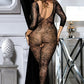 Plus Size Fishnet Open Crotch Bodystockings