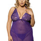 Lace Halter Babydoll